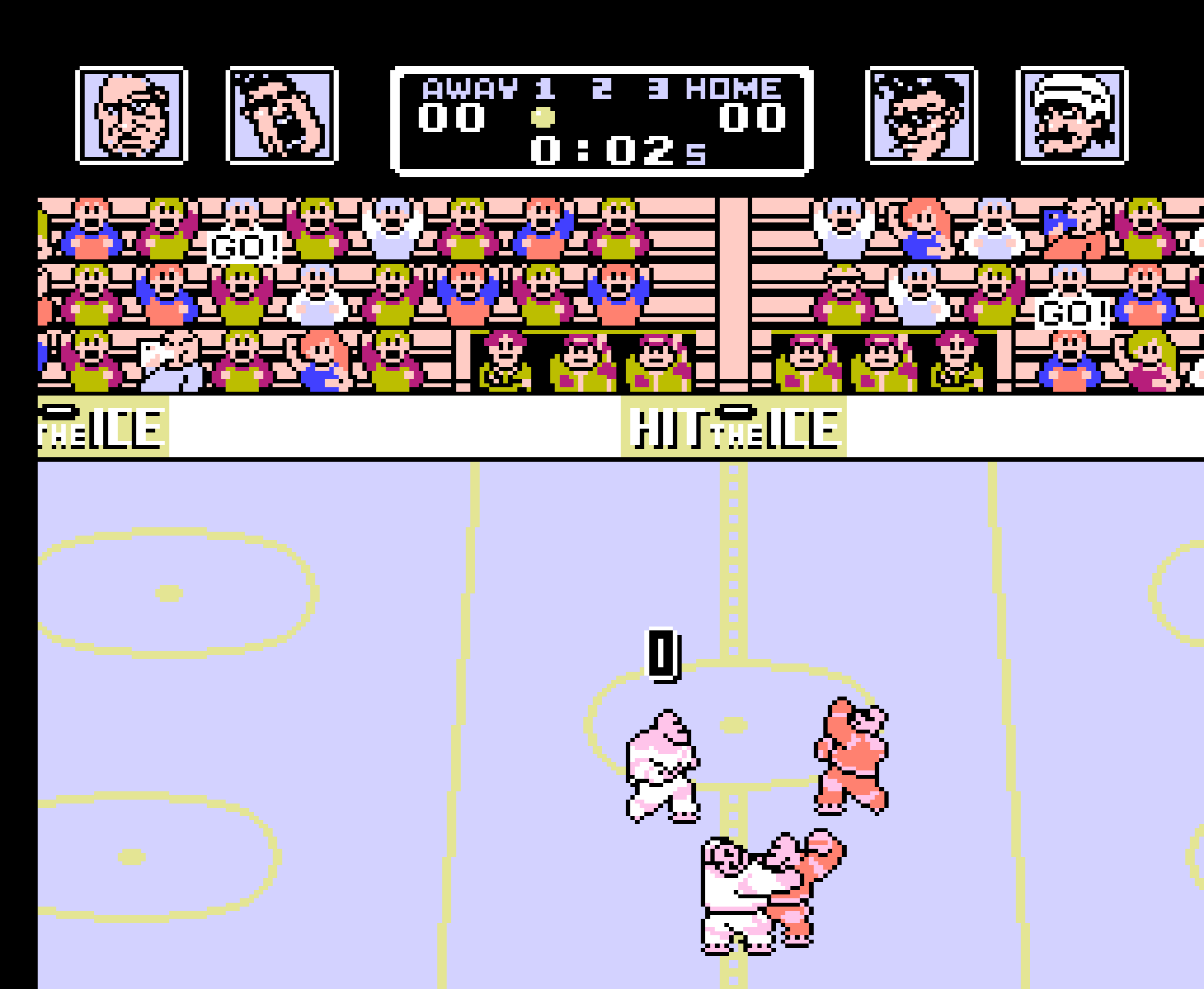 Hit the Ice NES Gameplay image