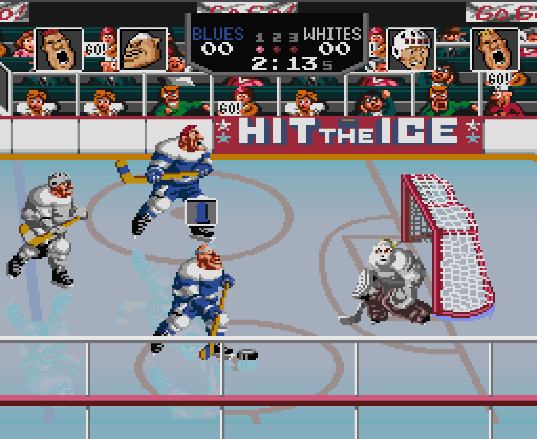 hit the ice super nintendo screenshot image
